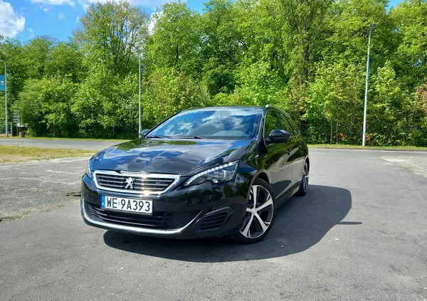 peugeot Peugeot 308 cena 58900 przebieg: 144000, rok produkcji 2016 z Warszawa